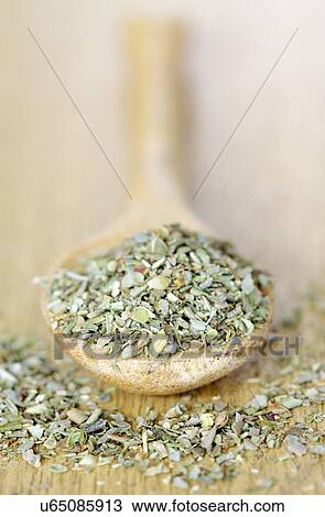 Drawing - Dried oregano. Fotosearch