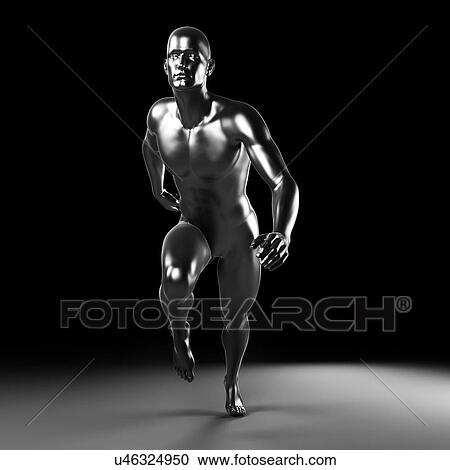Human anatomy of a runner, artwork View Large Illustration Clipart - Human anatomy of a runner, artwork. Fotosearch
