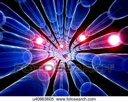 Human nerve cell, artwork View Large Illustration Stock Illustration - Human nerve cell, artwork. Fotosearch