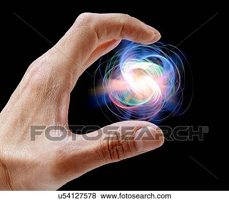 Person holding particle View Large Illustration Stock Illustration - Person holding particle. Fotosearch