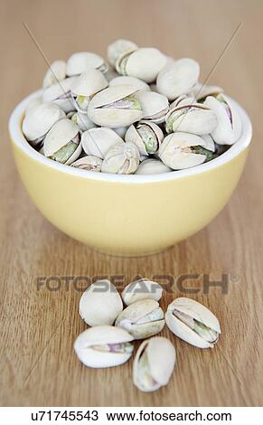 Drawing - Pistachio nuts. Fotosearch
