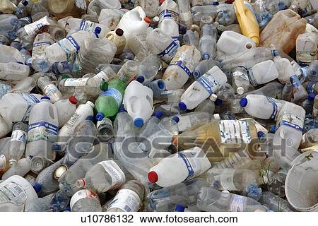 Plastic bottles View Large Illustration Drawing - Plastic bottles. Fotosearch