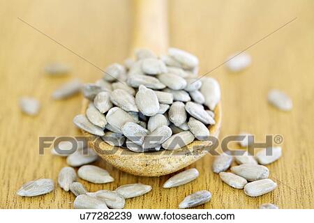 Stock Illustration - Sunflower seeds. Fotosearch