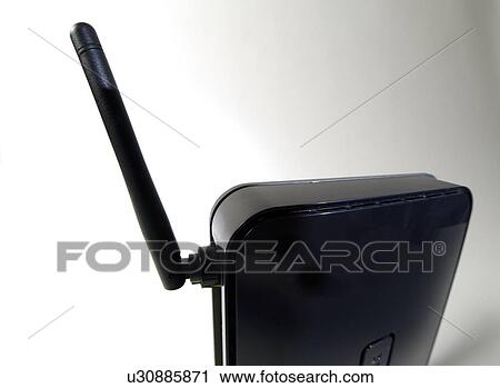 Wireless router View Large Illustration Clip Art - Wireless router. Fotosearch
