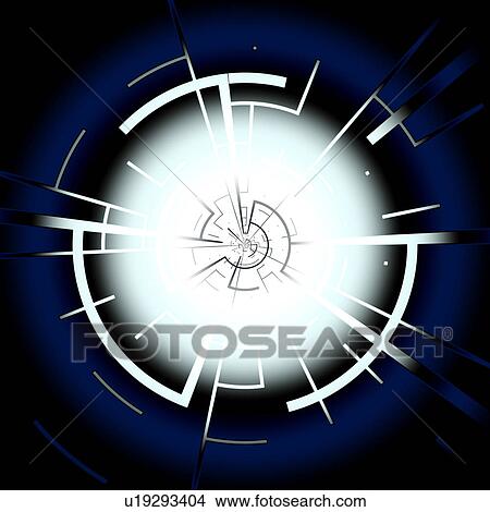 Stock Illustration - Abstract pattern, computer artwork.. Fotosearch