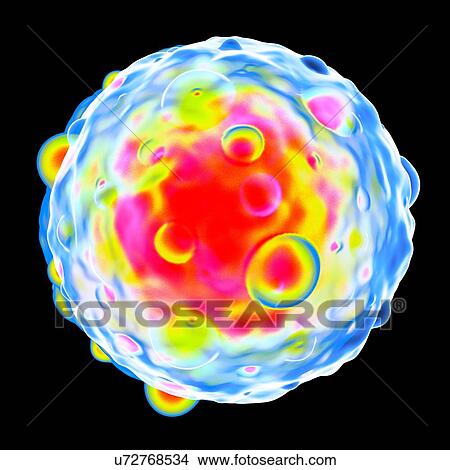 Stock Illustration - Hantavirus, computer artwork.. Fotosearch