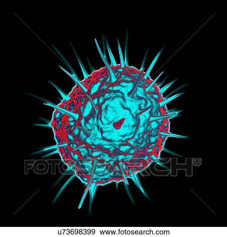 Mimivirus, computer artwork. View Large Illustration Stock Illustration - Mimivirus, computer artwork.. Fotosearch