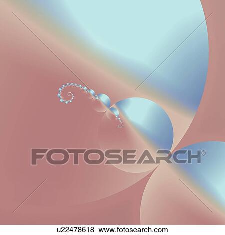 Pink and blue pattern, computer artwork. View Large Illustration Stock Illustration - Pink and blue pattern, computer artwork.. Fotosearch