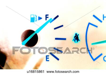Car Fuel Gauge View Large Illustration Clip Art - Car Fuel Gauge. Fotosearch