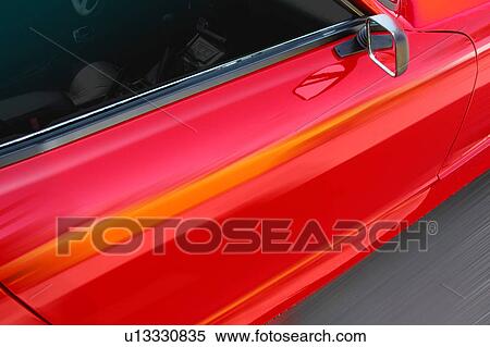 Stock Illustration - Door and mirror. Fotosearch