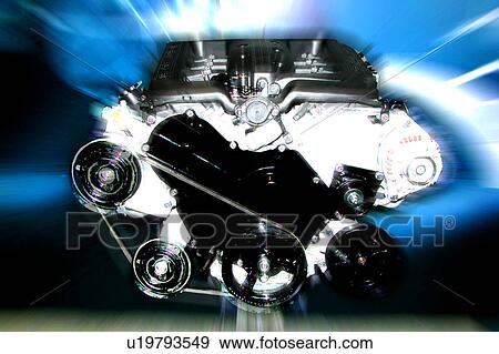 Engine Block View Large Illustration Stock Illustration - Engine Block. Fotosearch