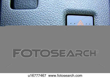 Hazard button View Large Illustration Stock Illustration - Hazard button. Fotosearch