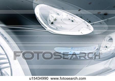 Headlight Detail View Large Illustration Clipart - Headlight Detail. Fotosearch