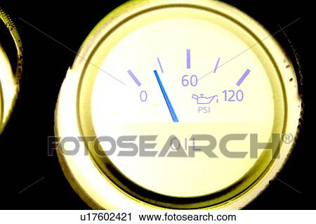 Oil Gauge View Large Illustration Clip Art - Oil Gauge. Fotosearch