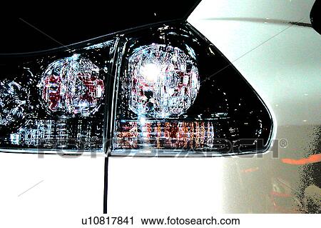 Clip Art - Taillight Detail. Fotosearch