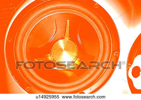 Woofer Speaker View Large Illustration Stock Illustration - Woofer Speaker. Fotosearch
