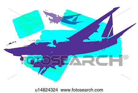 Stock Illustration - Airplanes. Fotosearch