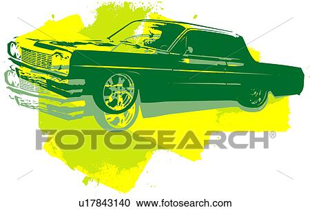 Clipart - Low rider. Fotosearch