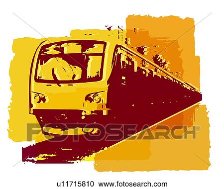 Metro View Large Illustration Clipart - Metro. Fotosearch
