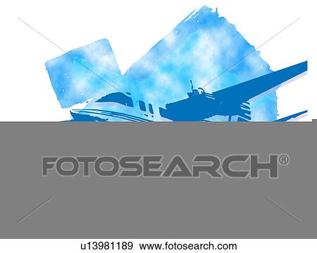 Stock Illustration - Sea Plane. Fotosearch