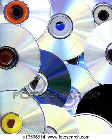 Stock Illustration - CD detail. Fotosearch