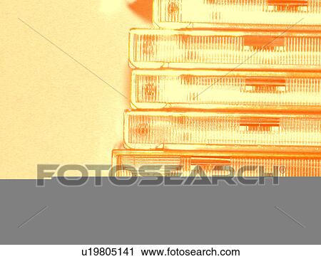 Clip Art - stack of CD's detail. Fotosearch