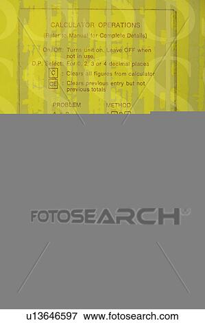 Adding machine detail View Large Illustration Stock Illustration - Adding machine detail. Fotosearch