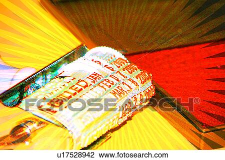 Billed and passed due View Large Illustration Drawing - Billed and passed due. Fotosearch