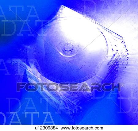 Stock Illustration - Empty CD cases. Fotosearch