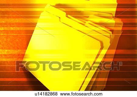 Files and folders View Large Illustration Stock Illustration - Files and folders. Fotosearch