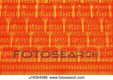 Money and internet icons View Large Illustration Stock Illustration - Money and internet icons. Fotosearch
