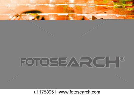 Clip Art - Data processing abstract. Fotosearch