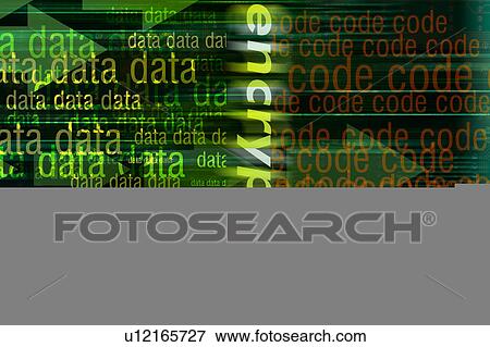 Encryption abstract View Large Illustration Stock Illustration - Encryption abstract. Fotosearch