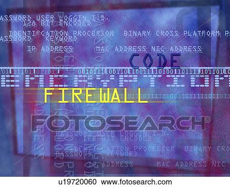 Clipart - Firewall abstract. Fotosearch