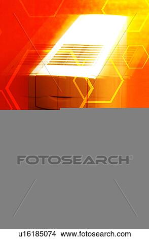 Stock Illustration - Networks and data abstract. Fotosearch