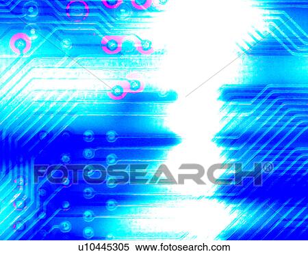 Stock Illustration - Processing abstract. Fotosearch