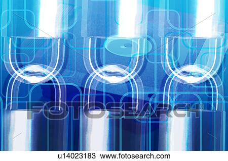 Drawing - Secure data. Fotosearch