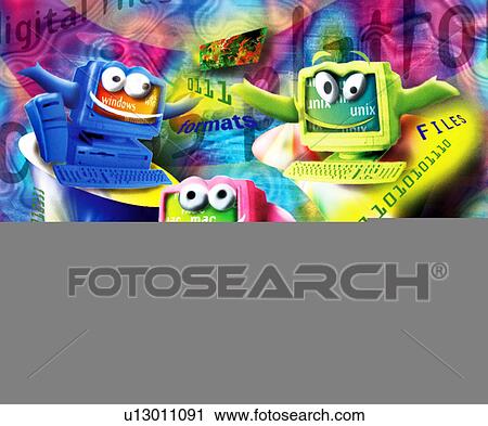 Clip Art - Cross platform compatibility. Fotosearch