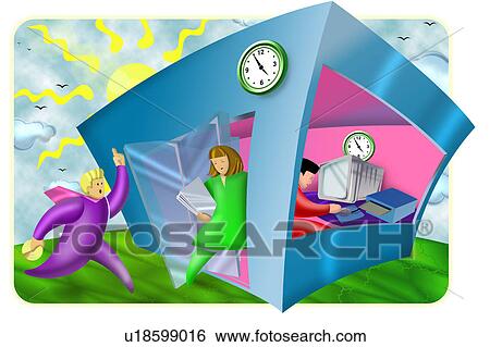 Quick print shop View Large Illustration Stock Illustration - Quick print shop. Fotosearch