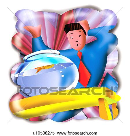 Something is fishy View Large Illustration Stock Illustration - Something is fishy. Fotosearch