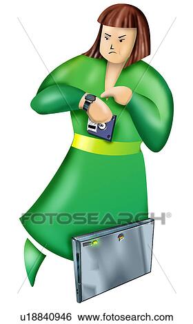 Time is money. View Large Illustration Stock Illustration - Time is money. . Fotosearch