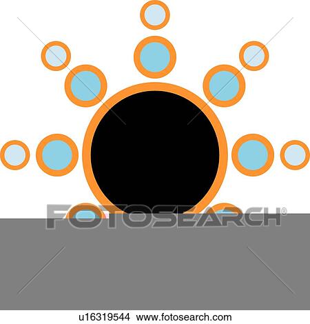 Stock Illustration - atomic graphic. Fotosearch