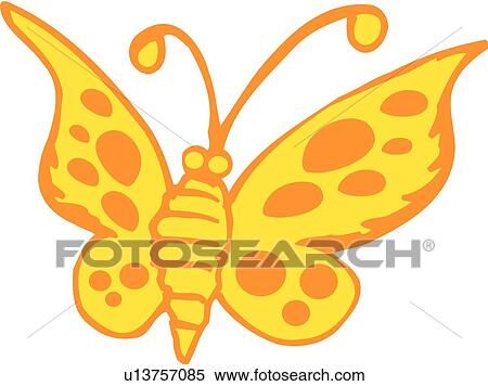 Stock Illustration - butterfly. Fotosearch