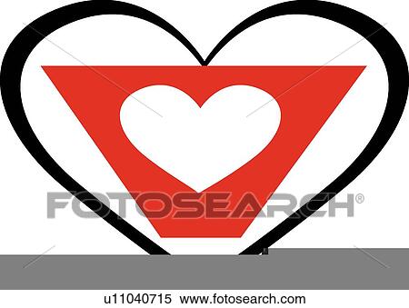 Stock Illustration - heart icon. Fotosearch