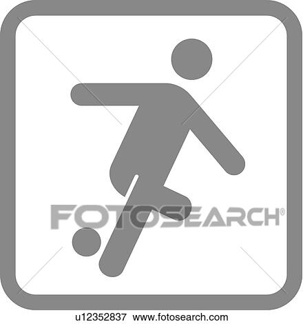 soccer icon View Large Illustration Stock Illustration - soccer icon. Fotosearch