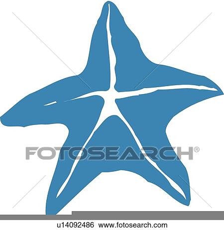Stock Illustration - starfish. Fotosearch