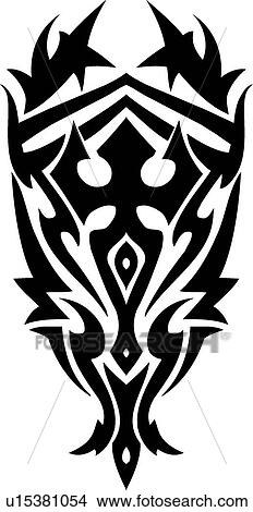 Stock Illustration - tattoo graphic. Fotosearch