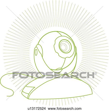 webcam View Large Illustration Stock Illustration - webcam. Fotosearch