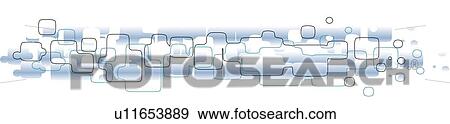 Stock Illustration - wireframe band. Fotosearch