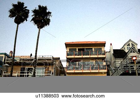 Drawing - Beach Community. Fotosearch
